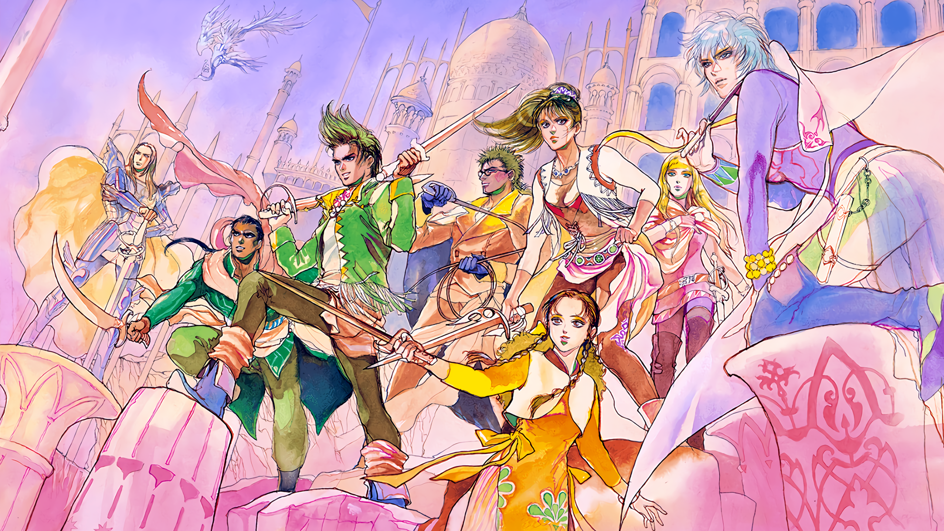 Romancing SaGa 3 Art