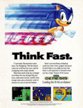 Sonic the Hedgehog 1991 Flyer